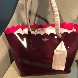 Kate Spade Lilly Avenue Bag - burgundy New